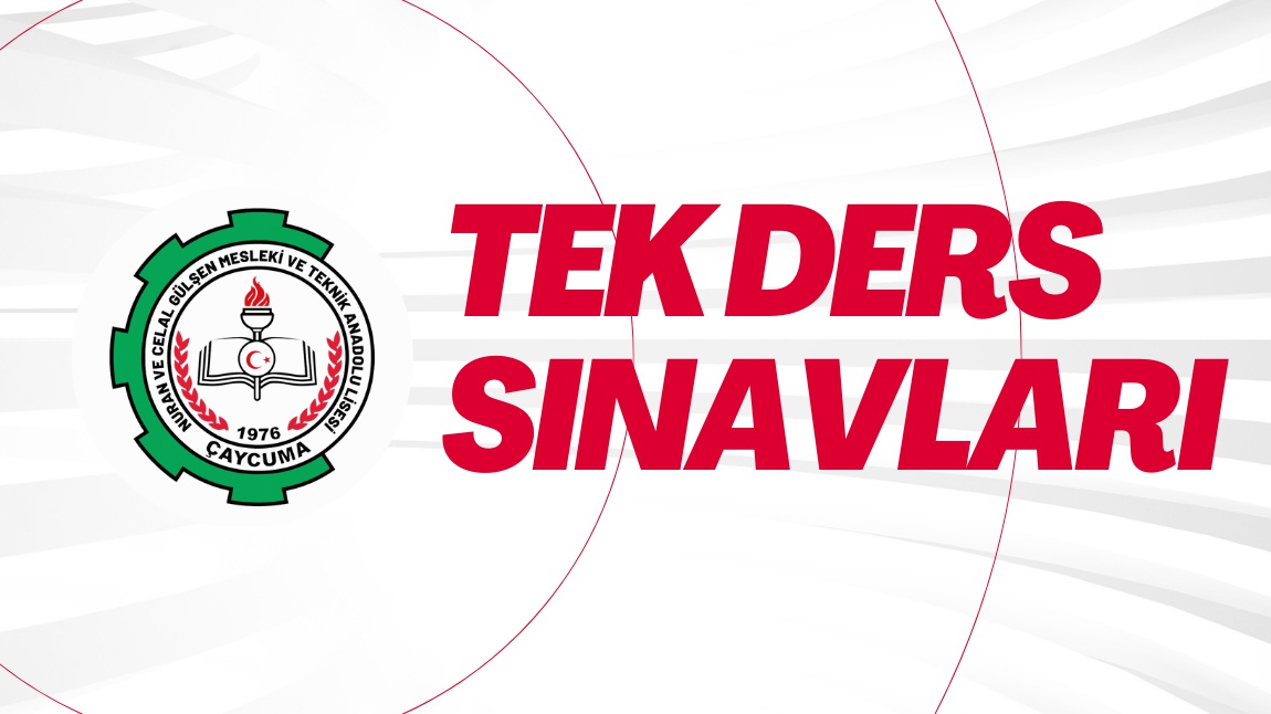 EYLÜL 2024 TEK DERS SINAV TAKVİMİ