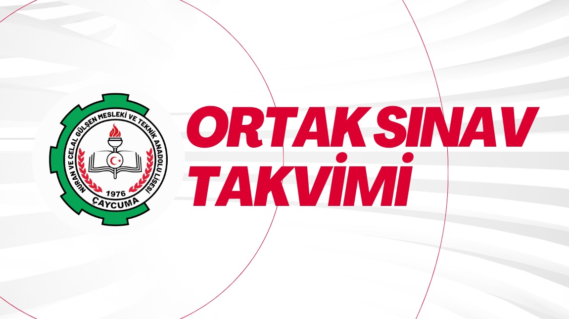 2023-2024 EĞİTİM ÖĞRETİM YILI 1. DÖNEM 2. YAZILI ORTAK SINAV TAKVİMİ